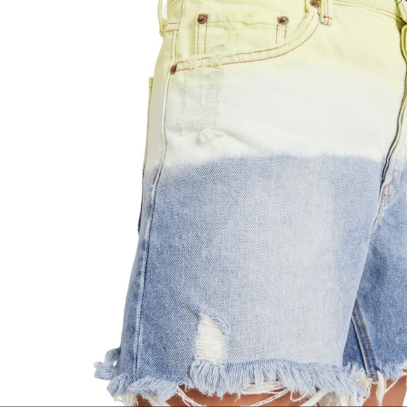 GRLFRND Jourdan Ombre denim shorts - Picture 3 of 14